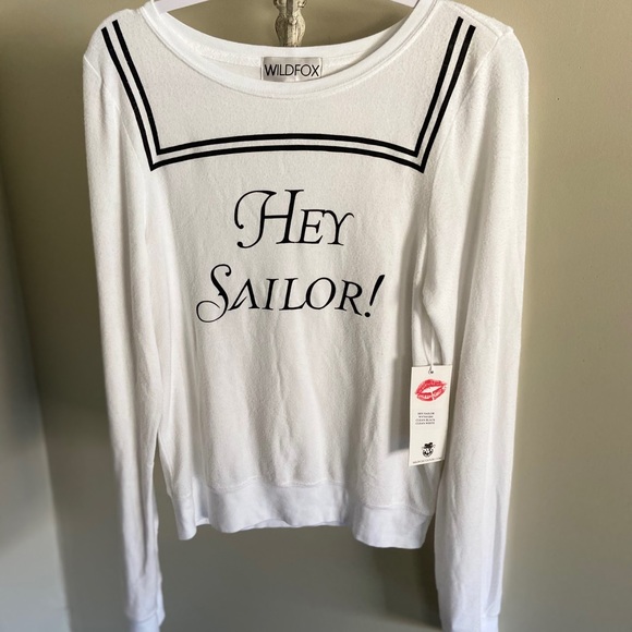 NWT Wildfox Hey Sailor BBJ 2013 Collection Sweater - Picture 2 of 6